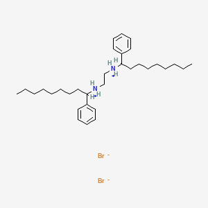 N,N'-Bis(1-phenylnonyl)ethylenediamine dihydrobromide