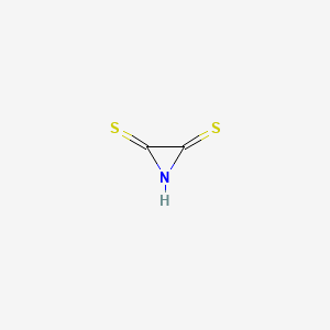 B13754783 Aziridinedithione CAS No. 71173-49-4