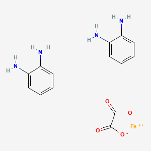 Iron, bis(o-phenylenediamine)oxalato-