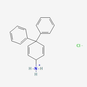 4,4-Diphenyl-2,5-cyclohexadien-1-amine hydrochloride