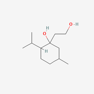 Cyclohexaneethanol, 1-hydroxy-5-methyl-2-(1-methylethyl)-