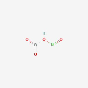 Tungsten boron tetraoxide