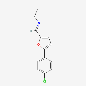 N-[[5-(4-chlorophenyl)-2-furanyl]methylene]Ethanamine