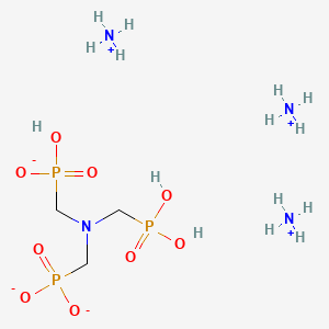 Phosphonic acid, (nitrilotris(methylene))tris-, triammonium salt