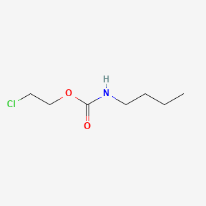 Carbamic acid, butyl-, 2-chloroethyl ester