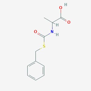 2-(Benzylsulfanylcarbonylamino)propanoic acid