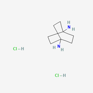 molecular formula C8H18Cl2N2 B1375548 双环[2.2.2]辛烷-1,4-二胺二盐酸盐 CAS No. 2277-93-2