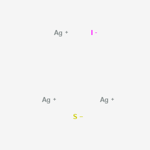 molecular formula Ag3IS B13755547 Silver iodide sulfide (Ag3IS) CAS No. 12003-00-8