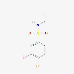 4-Bromo-N-ethyl-3-fluoro-benzenesulfonamide