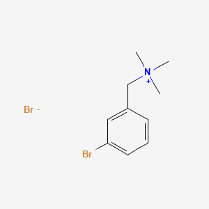 molecular formula C10H15Br2N B13755586 (m-Bromobenzyl)trimethylammonium bromide CAS No. 71323-99-4