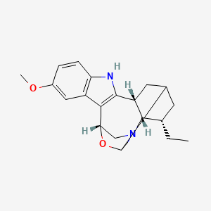 molecular formula C20H24N2O2 B13755634 2-Propenal, 3-(tetrahydro-6-oxo-2H-pyran-2-yl)-, (2E)- CAS No. 77803-32-8