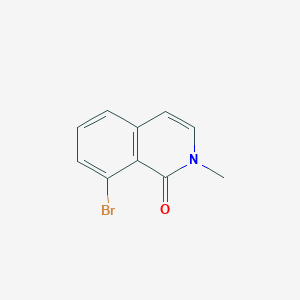 molecular formula C10H8BrNO B1375564 8-Bromo-2-methylisoquinolin-1(2H)-one CAS No. 643069-17-4