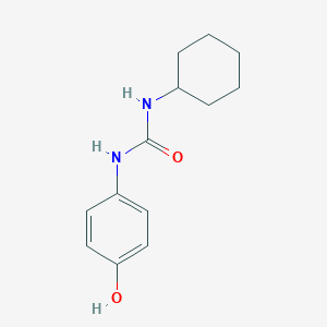 molecular formula C13H18N2O2 B137557 1-Cyclohexyl-3-(4-hydroxyphenyl)urea CAS No. 38652-23-2