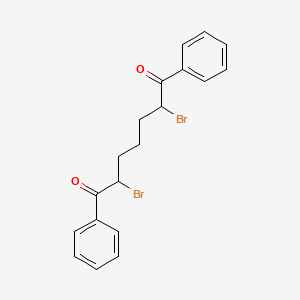 2,6-Dibromo-1,7-diphenyl-1,7-heptanedione