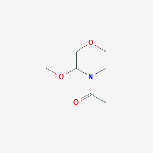 1-(3-Methoxy-morpholin-4-YL)-ethanone