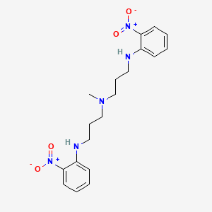 1,3-Propanediamine, N-methyl-N'-(2-nitrophenyl)-N-[3-[(2-nitrophenyl)amino]propyl]-