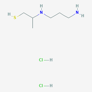 2-((3-Aminopropyl)amino)propanethiol dihydrochloride