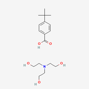 p-tert-Butylbenzoic acid, triethanolamine salt