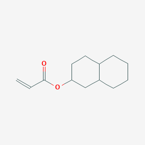 molecular formula C13H20O2 B13755809 Decahydro-2-naphthyl acrylate CAS No. 52684-32-9