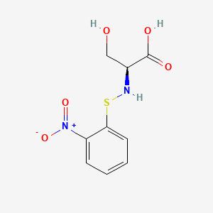 N-[(o-Nitrophenyl)thio]-L-serine