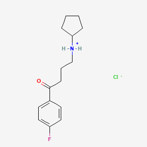 4-(Cyclopentylamino)-4'-fluorobutyrophenone hydrochloride