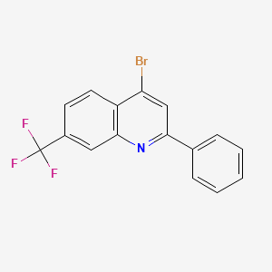 4-Bromo-2-phenyl-7-trifluoromethylquinoline