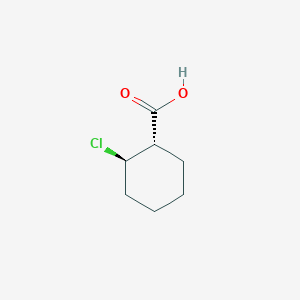 Cyclohexanecarboxylic acid, 2-chloro-, trans-