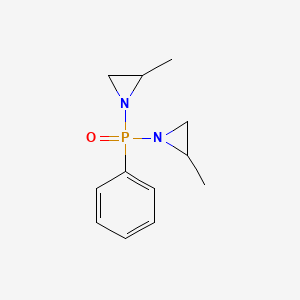 Aziridine, 1,1'-(phenylphosphinylidene)bis[2-methyl-