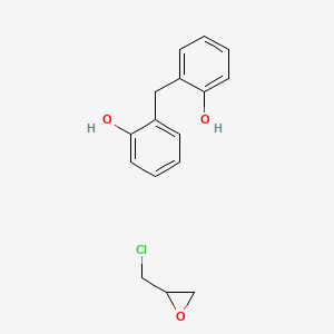 2-(Chloromethyl)oxirane;2-[(2-hydroxyphenyl)methyl]phenol