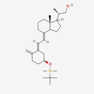 (2S)-2-[(1r,4e,7Ar)-4-{2-[(1E,5S)-5-[(tert-butyldimethylsilyl)oxy]-2-methylidenecyclohexylidene]ethylidene}-7a-methyl-octahydro-1H-inden-1-yl]propan-1-ol