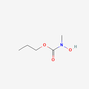 Carbamic acid, hydroxymethyl-, propyl ester