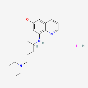 8-((4-(Diethylamino)-1-methylbutyl)amino)-6-methoxyquinoline hydriodide