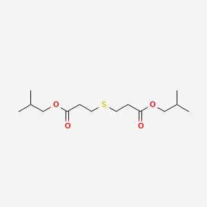 molecular formula C14H26O4S B13756545 Diisobutyl 3,3'-thiodipropionate CAS No. 22695-02-9