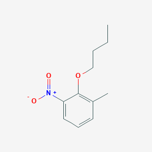 molecular formula C11H15NO3 B1375664 2-Butoxy-3-nitrotoluene CAS No. 911804-98-3