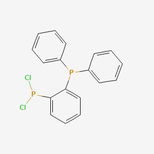 Dichloro-(2-diphenylphosphanylphenyl)phosphane