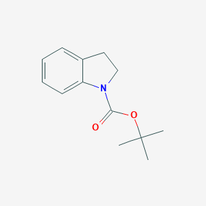 molecular formula C13H17NO2 B137567 叔丁基吲哚-1-羧酸酯 CAS No. 143262-10-6