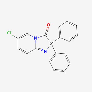 6-Chloro-2,2-diphenyl-2H-imidazo[1,2-a]pyridin-3-one