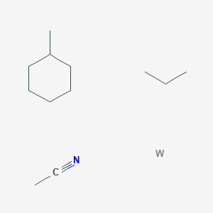 acetonitrile;methylcyclohexane;propane;tungsten