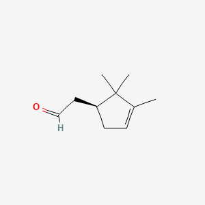 (S)-2,2,3-Trimethylcyclopent-3-ene-1-acetaldehyde