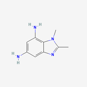 1,2-Dimethyl-1H-benzo[d]imidazole-5,7-diamine