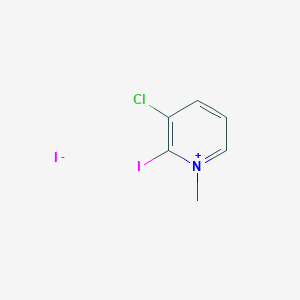 3-Chloro-2-iodo-1-methylpyridinium iodide