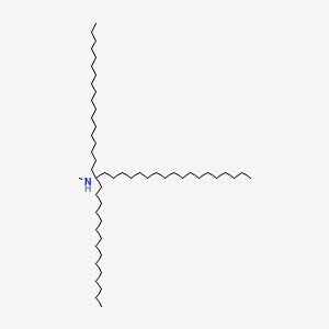 N-methyl-19-pentadecylheptatriacontan-19-amine