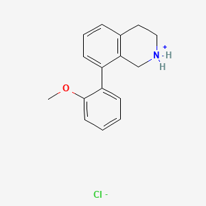 1,2,3,4-Tetrahydro-8-(o-methoxyphenyl)isoquinoline hydrochloride