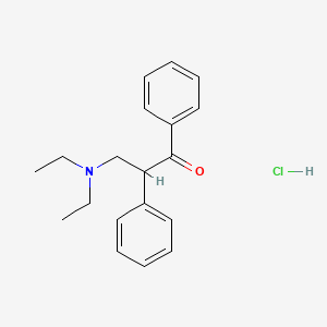 3-(Diethylamino)-2-phenylpropiophenone hydrochloride