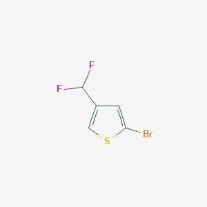 B1375703 2-Bromo-4-(difluoromethyl)thiophene CAS No. 1426290-09-6