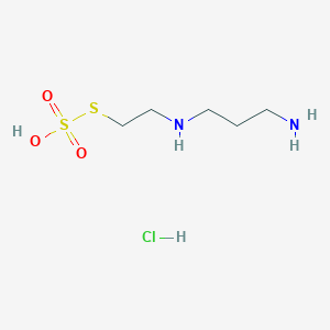 S-2-((3-Aminopropyl)amino)ethyl hydrogen thiosulfate hydrochloride