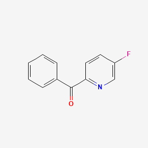 B1375728 2-Benzoyl-5-fluoropyridine CAS No. 1427379-15-4