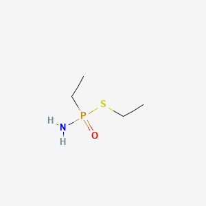 B13757284 S-Ethyl ethylphosphonothioamidate CAS No. 26350-28-7