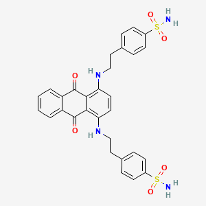 4,4'-((9,10-Dihydro-9,10-dioxo-1,4-anthrylene)bis(iminoethylene))bis(benzenesulphonamide)