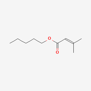 Pentyl 3-methyl-2-butenoate